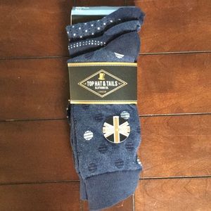 NWT Top Hat & Tails Men’s socks